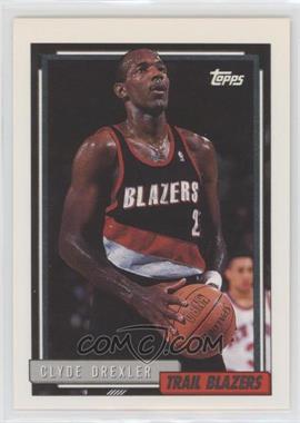 1992-93 Topps - [Base] #354 - Clyde Drexler