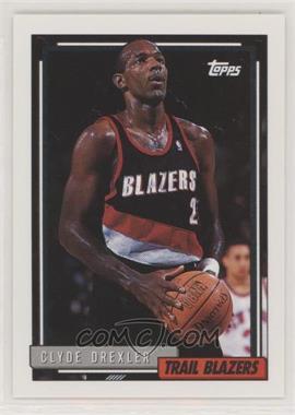 1992-93 Topps - [Base] #354 - Clyde Drexler