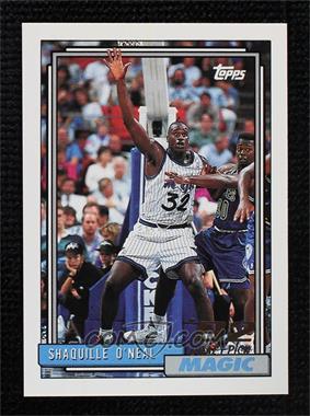 1992-93 Topps - [Base] #362 - Shaquille O'Neal [COMC RCR Near Mint‑Mint+]