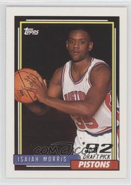 1992-93 Topps - [Base] #386 - Isaiah Morris