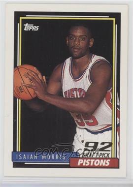 1992-93 Topps - [Base] #386 - Isaiah Morris