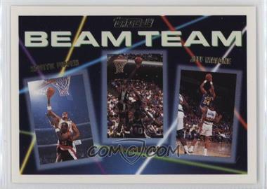 1992-93 Topps - Beam Team - Gold #6 - Jeff Malone, David Robinson, Scottie Pippen