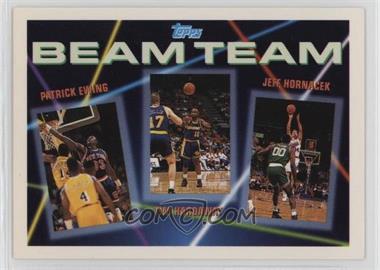 1992-93 Topps - Beam Team #2 - Patrick Ewing, Tim Hardaway, Jeff Hornacek