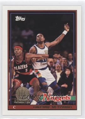 1992-93 Topps Archives - [Base] - Gold Stamp #146 - Dikembe Mutombo