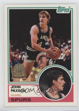 1992-93 Topps Archives - [Base] - Gold Stamp #39 - John Paxson