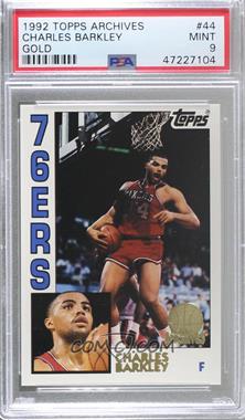 1992-93 Topps Archives - [Base] - Gold Stamp #44 - Charles Barkley [PSA 9 MINT]