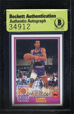 1992-93 Topps Archives - [Base] #18 - Larry Nance [BAS Authentic]
