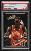 Hakeem Olajuwon (Spelled Akeem on Card) [PSA 9 MINT]