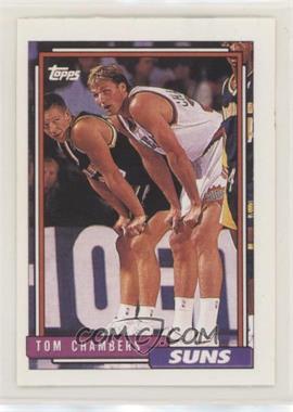 1992-93 Topps Phoenix Suns Stickers - [Base] #_TOCH - Tom Chambers