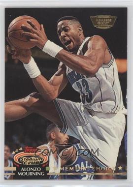 1992-93 Topps Stadium Club - [Base] - Members Only #209 - Members Choice - Alonzo Mourning