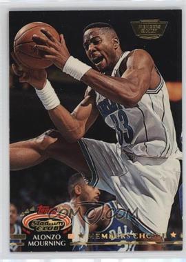 1992-93 Topps Stadium Club - [Base] - Members Only #209 - Members Choice - Alonzo Mourning