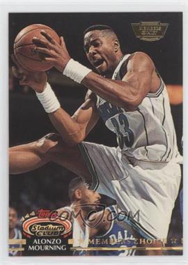 1992-93 Topps Stadium Club - [Base] - Members Only #209 - Members Choice - Alonzo Mourning