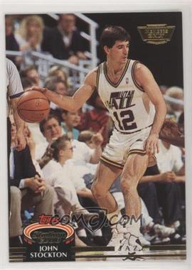 1992-93 Topps Stadium Club - [Base] - Members Only #265 - John Stockton [Noted]