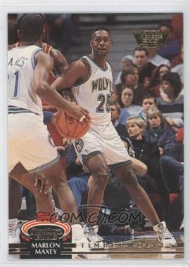 1992-93 Topps Stadium Club - [Base] - Members Only #278 - Marlon Maxey