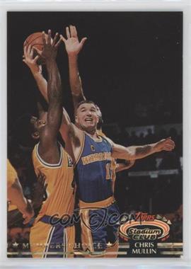 1992-93 Topps Stadium Club - [Base] #202 - Members Choice - Chris Mullin