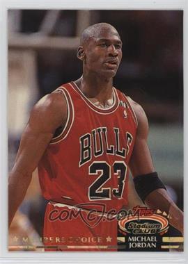 1992-93 Topps Stadium Club - [Base] #210 - Members Choice - Michael Jordan