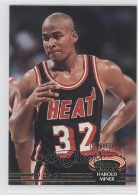 1992-93 Topps Stadium Club - [Base] #317 - Harold Miner