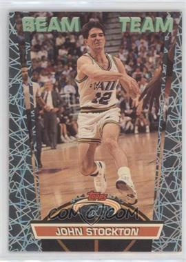 1992-93 Topps Stadium Club - Beam Team #11 - John Stockton