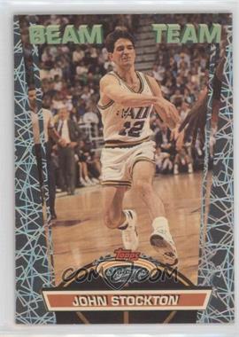 1992-93 Topps Stadium Club - Beam Team #11 - John Stockton