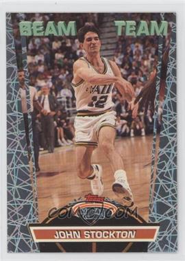 1992-93 Topps Stadium Club - Beam Team #11 - John Stockton