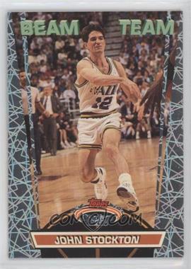 1992-93 Topps Stadium Club - Beam Team #11 - John Stockton