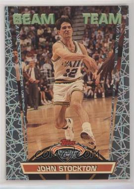 1992-93 Topps Stadium Club - Beam Team #11 - John Stockton