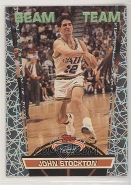 1992-93 Topps Stadium Club - Beam Team #11 - John Stockton