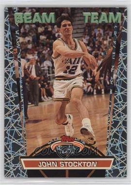 1992-93 Topps Stadium Club - Beam Team #11 - John Stockton