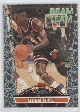 1992-93 Topps Stadium Club - Beam Team #8 - Glen Rice