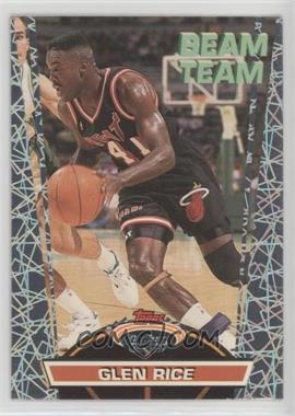 1992-93 Topps Stadium Club - Beam Team #8 - Glen Rice