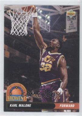 1992-93 Upper Deck - All-Division Team #AD12 - Karl Malone