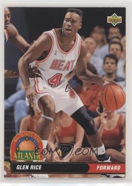 1992-93 Upper Deck - All-Division Team #AD3 - Glen Rice