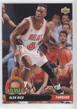 1992-93 Upper Deck - All-Division Team #AD3 - Glen Rice