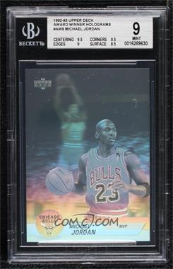 1992-93 Upper Deck - Award Winners Holograms #AW9 - Michael Jordan [BGS 9 MINT]