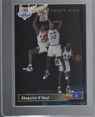 1992-93 Upper Deck - [Base] #1 - Shaquille O'Neal [COMC RCR Near Mint‑Mint]