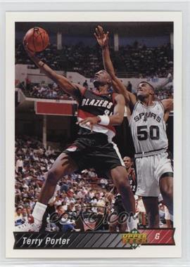 1992-93 Upper Deck - [Base] #109 - Terry Porter [EX to NM]