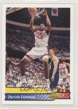 1992-93 Upper Deck - [Base] #124 - Derrick Coleman
