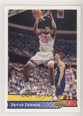 1992-93 Upper Deck - [Base] #124 - Derrick Coleman