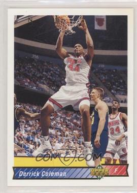 1992-93 Upper Deck - [Base] #124 - Derrick Coleman