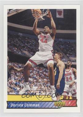 1992-93 Upper Deck - [Base] #124 - Derrick Coleman