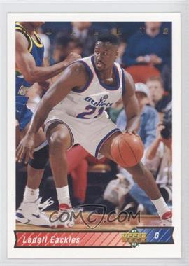 1992-93 Upper Deck - [Base] #159 - Ledell Eackles