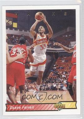 1992-93 Upper Deck - [Base] #166 - Duane Ferrell