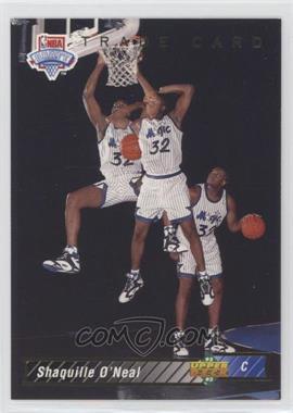 1992-93 Upper Deck - [Base] #1b - Shaquille O'Neal Trade Card