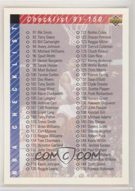 1992-93 Upper Deck - [Base] #200 - Checklist (Michael Jordan)
