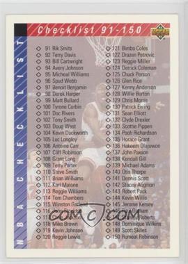 1992-93 Upper Deck - [Base] #200 - Checklist (Michael Jordan)