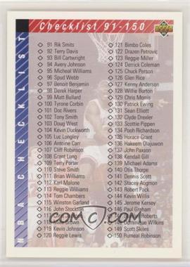 1992-93 Upper Deck - [Base] #200 - Checklist (Michael Jordan)
