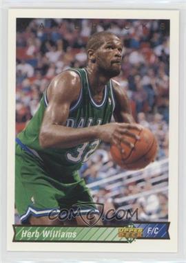 1992-93 Upper Deck - [Base] #213 - Herb Williams