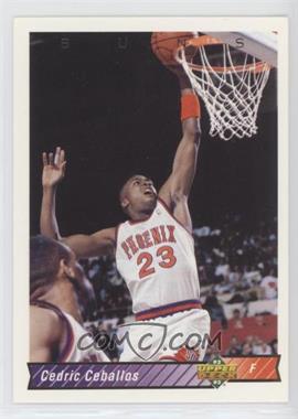 1992-93 Upper Deck - [Base] #214 - Cedric Ceballos