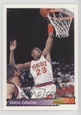 1992-93 Upper Deck - [Base] #214 - Cedric Ceballos