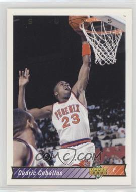 1992-93 Upper Deck - [Base] #214 - Cedric Ceballos